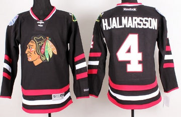 Niklas Hjalmarsson Chicago Blackhawks black Stadium Series jersey