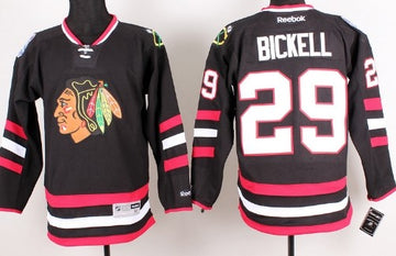 Bryan Bickell Chicago Blackhawks black Stadium Series jersey