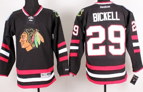 Bryan Bickell Chicago Blackhawks black Stadium Series jersey