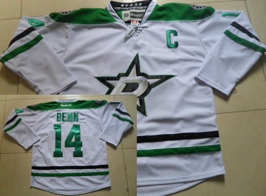 Jamie Benn Dallas Stars white jersey