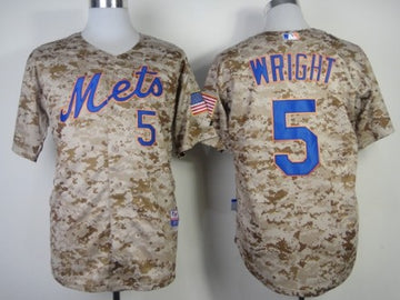 David Wright New York Mets camo Camo jersey