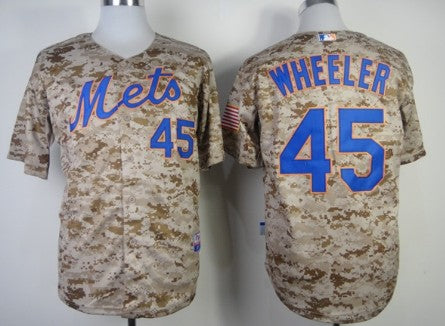 Zack Wheeler New York Mets camo Camo jersey