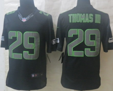 Nike Earl Thomas III Seattle Seahawks black Limited jersey
