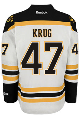 Torey Krug Boston Bruins white jersey