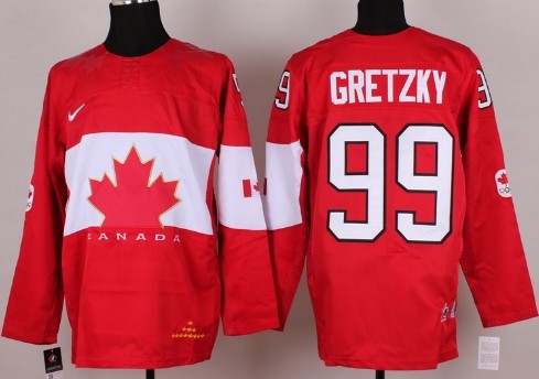 Team Canada red jersey