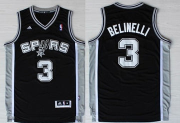 Marco Belinelli Revolution San Antonio Spurs black jersey