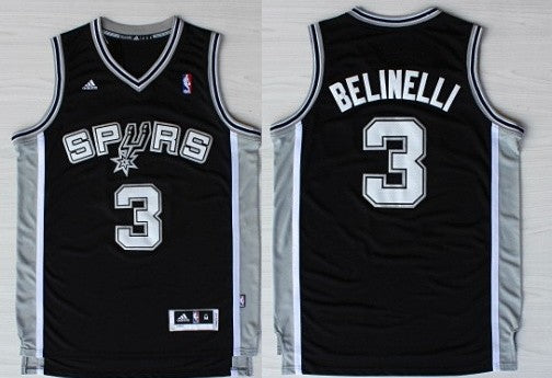 Marco Belinelli Revolution San Antonio Spurs black jersey
