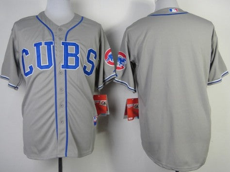 Custom Chicago Cubs gray jersey