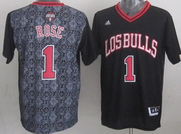 Derrick Rose Revolution Chicago Bulls black jersey