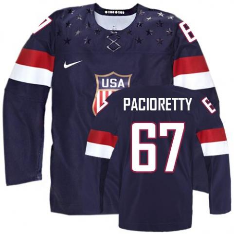 Max Pacioretty Team USA Hockey navy jersey