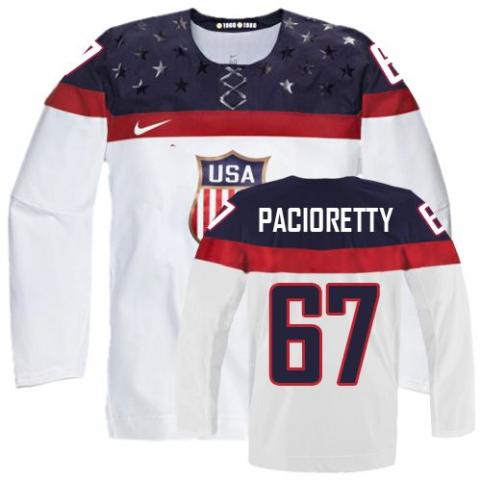 Max Pacioretty Team USA Hockey white jersey