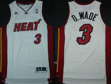 D.Wade Revolution Miami Heat white jersey