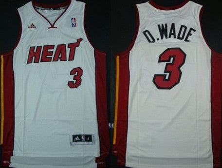 D.Wade Revolution Miami Heat white jersey