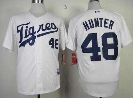 Torii Hunter Detroit Tigers white jersey