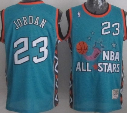 NBA All-Star green Throwback jersey