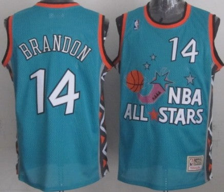 NBA All-Star green Throwback jersey