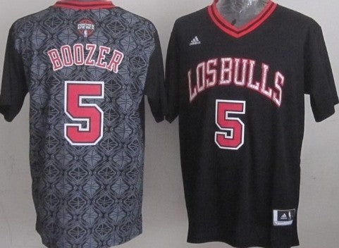 Carlos Boozer Revolution Chicago Bulls black jersey