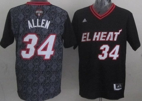 Ray Allen Revolution Miami Heat black jersey