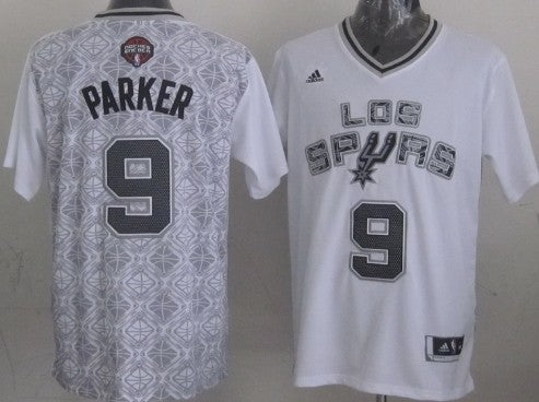 Tony Parker Revolution San Antonio Spurs white jersey