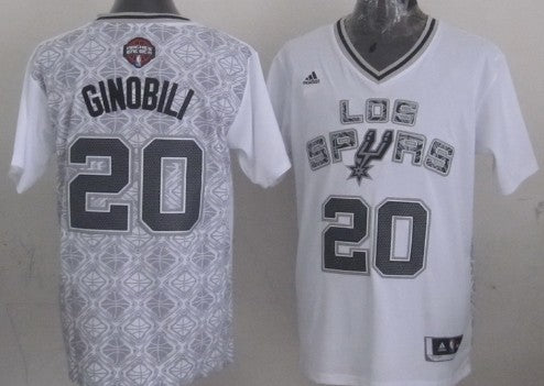 Manu Ginobili Revolution San Antonio Spurs white jersey
