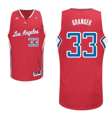 Danny Granger Revolution Los Angeles Clippers red jersey
