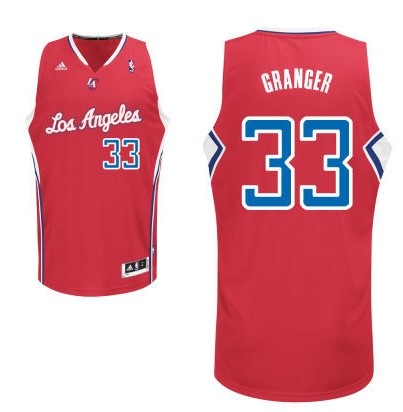 Danny Granger Revolution Los Angeles Clippers red jersey