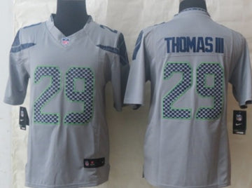 Nike Earl Thomas III Seattle Seahawks gray Limited jersey