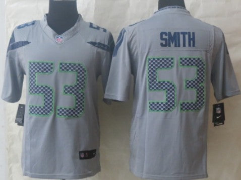Nike Malcolm Smith Seattle Seahawks gray Limited jersey