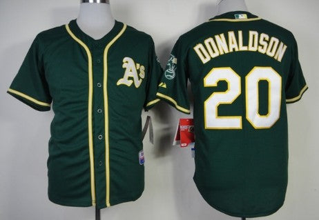 Josh Donaldson Oakland Athletics green jersey