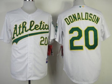 Josh Donaldson Oakland Athletics white jersey