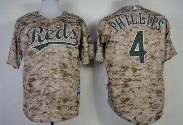 Brandon Phillips Cincinnati Reds camo Camo jersey