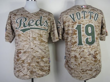 Joey Votto Cincinnati Reds camo Camo jersey