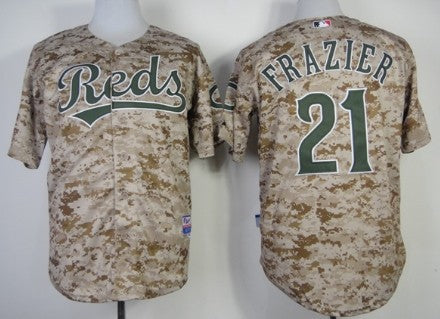 Todd Frazier Cincinnati Reds camo Camo jersey
