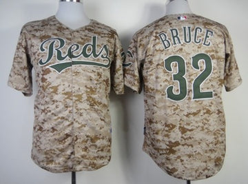 Jay Bruce Cincinnati Reds camo Camo jersey