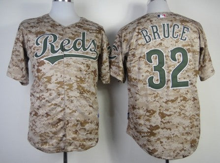 Jay Bruce Cincinnati Reds camo Camo jersey