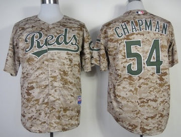 Aroldis Chapman Cincinnati Reds camo Camo jersey