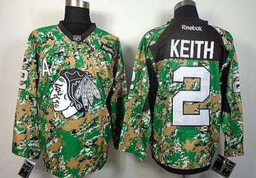 Duncan Keith Chicago Blackhawks camo Camo jersey