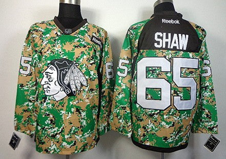 Andrew Shaw Chicago Blackhawks camo Camo jersey
