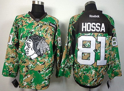 Marian Hossa Chicago Blackhawks camo Camo jersey
