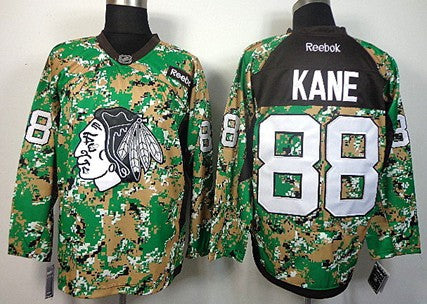 Patrick Kane Chicago Blackhawks camo Camo jersey