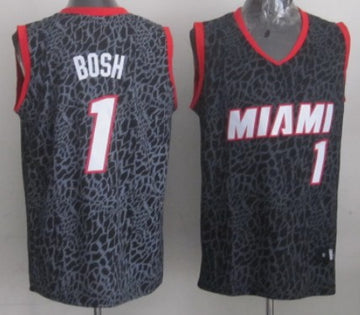 Chris Bosh Miami Heat black Fashion jersey