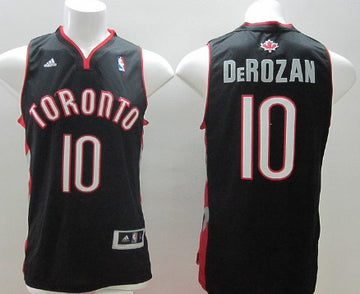Demar DeRozan Revolution Toronto Raptors black jersey