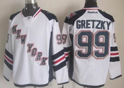 Wayne Gretzky New York Rangers white Stadium Series jersey