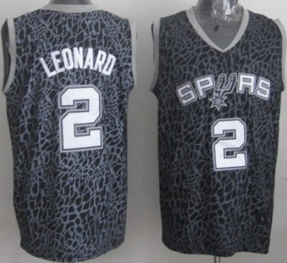 Kawhi Leonard San Antonio Spurs black Fashion jersey