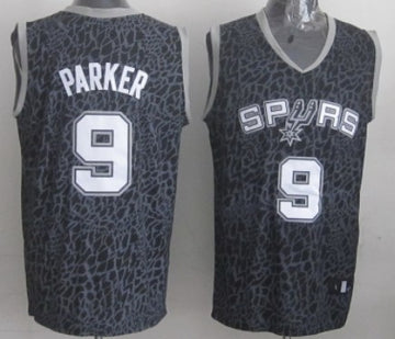 Tony Parker San Antonio Spurs black Fashion jersey
