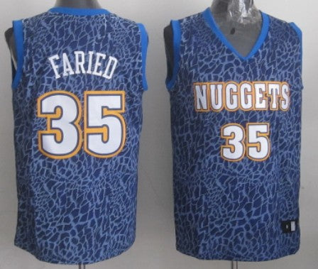 Kenneth Faried Denver Nuggets blue Fashion jersey