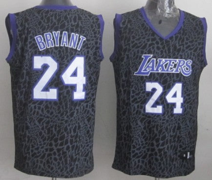 Kobe Bryant Los Angeles Lakers black Fashion jersey