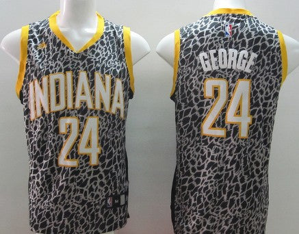 Paul George Indiana Pacers black Fashion jersey