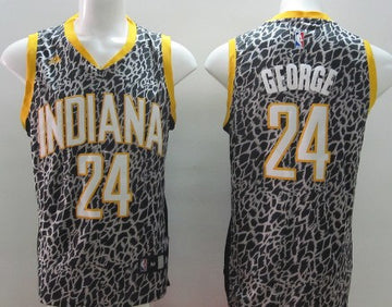 Paul George Indiana Pacers black Fashion jersey