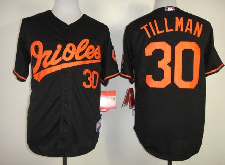 Chris Tillman Baltimore Orioles black jersey